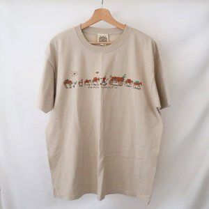 Vintage Tee 1999 Death Valley Desert T-Shirt Tan Size XL